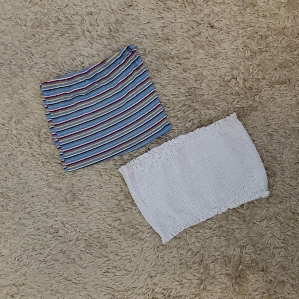 Two tube tops / Both size small